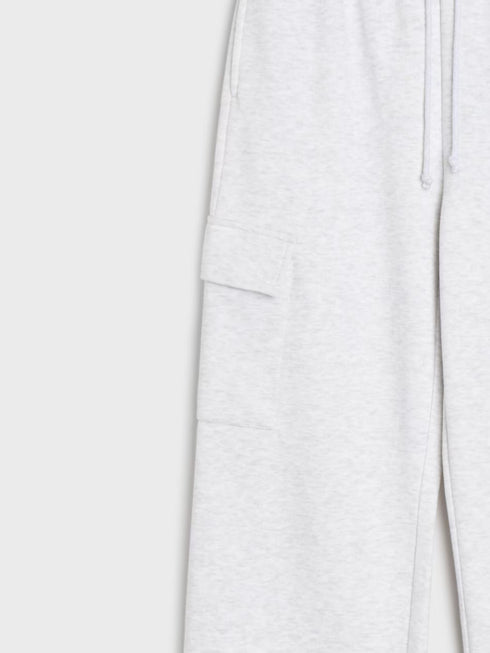 SINSAY WIDE LEG CARGO SWEATPANT